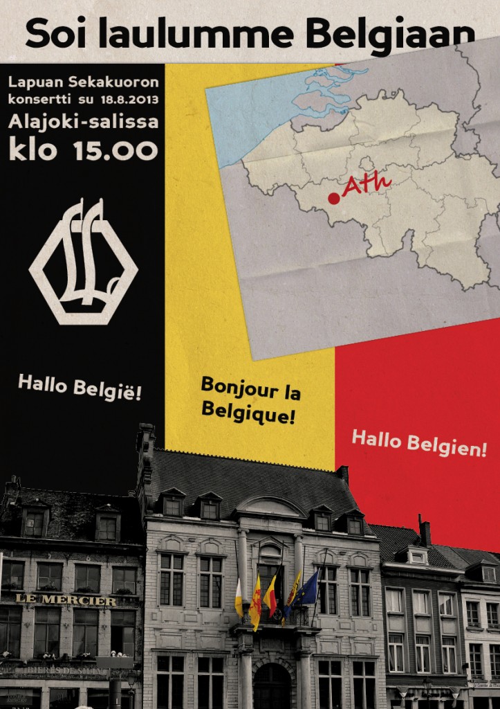 Soi laulumme Belgiaan konsertti 10€